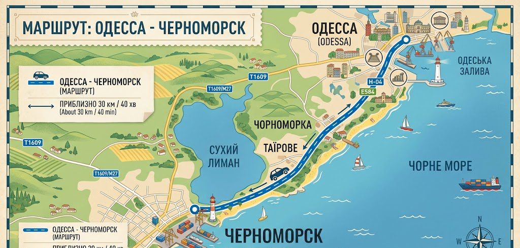 Одеса Чорноморськ: ціни, транспорт і життя біля моря