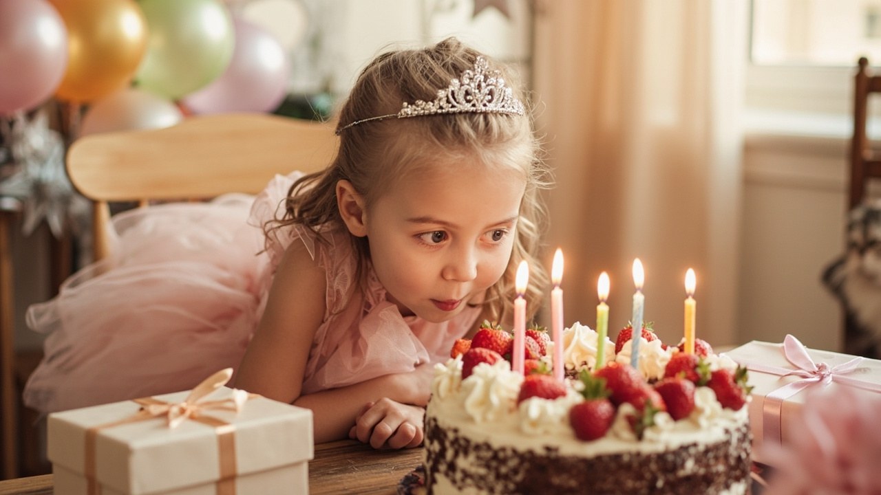 привітання з днем народження дівчинці 5 років