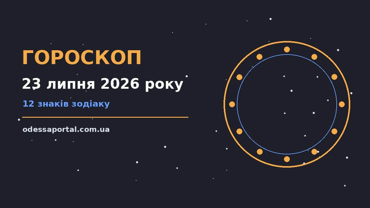Гороскоп на 23 липня 2026 року: можливості цього дня для грошей і кохання