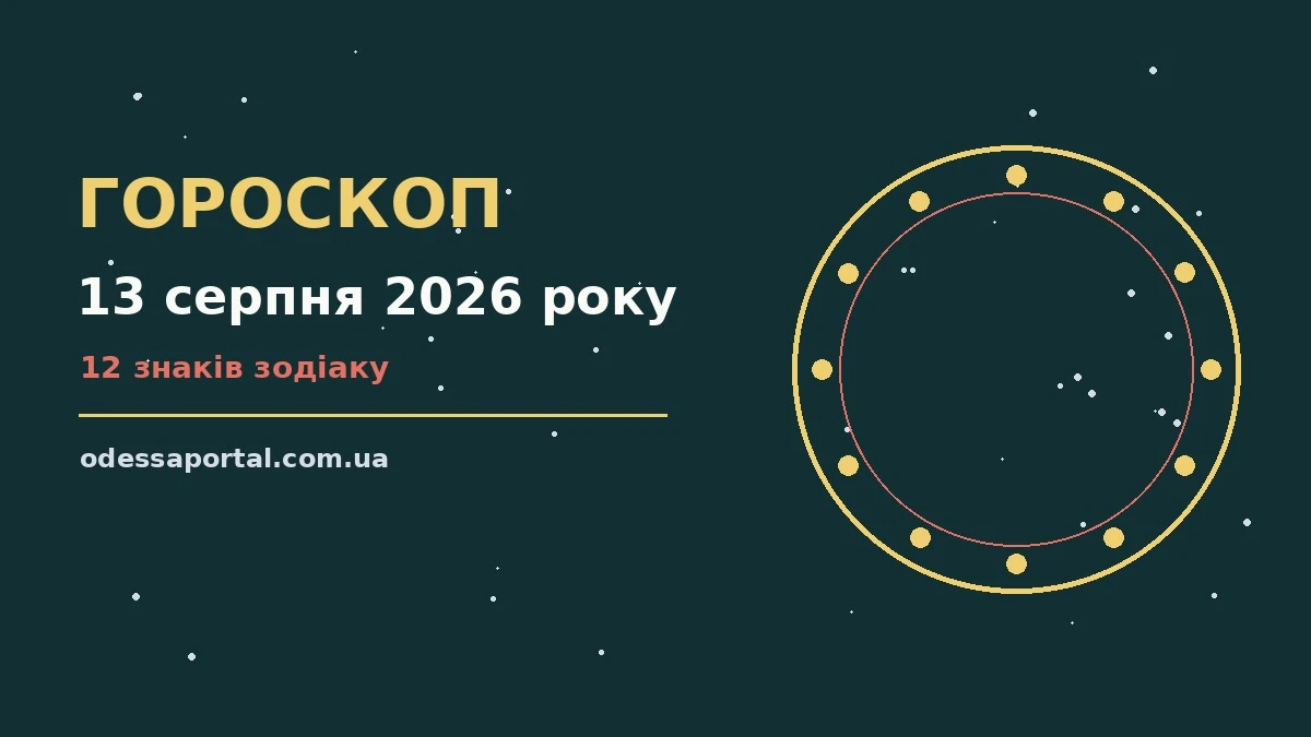 Гороскоп на 13 серпня 2026 року: можливості цього дня для грошей і кохання