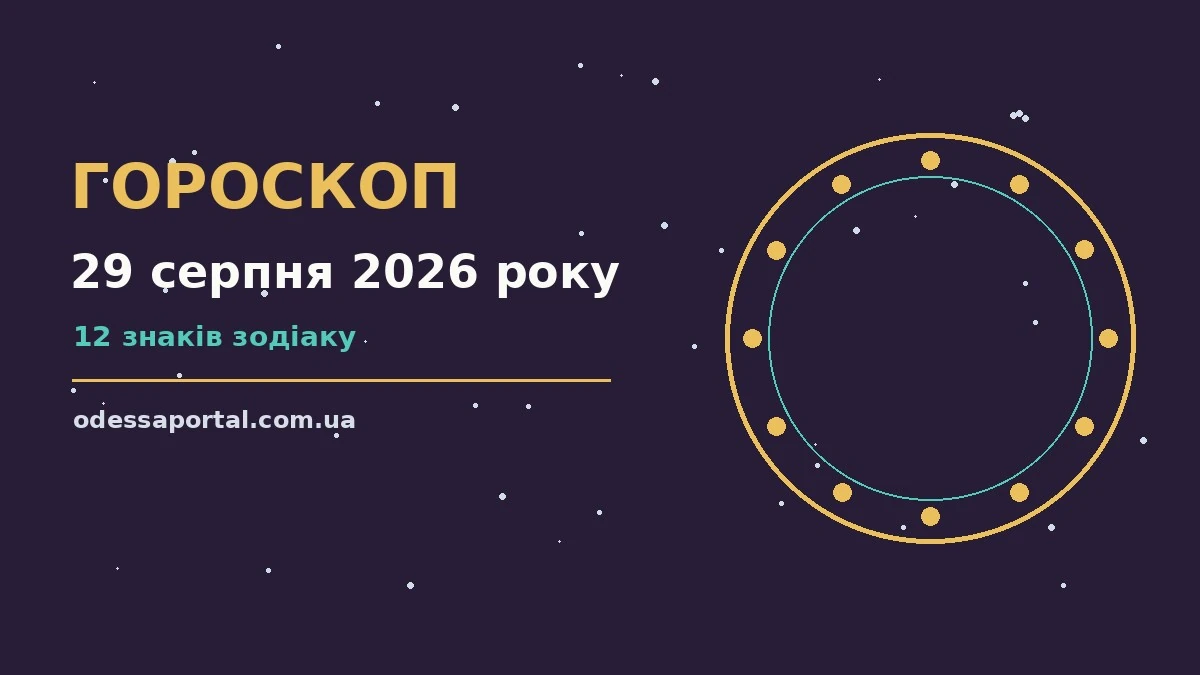 Гороскоп на 29 серпня 2026 року: можливості цього дня для грошей і кохання