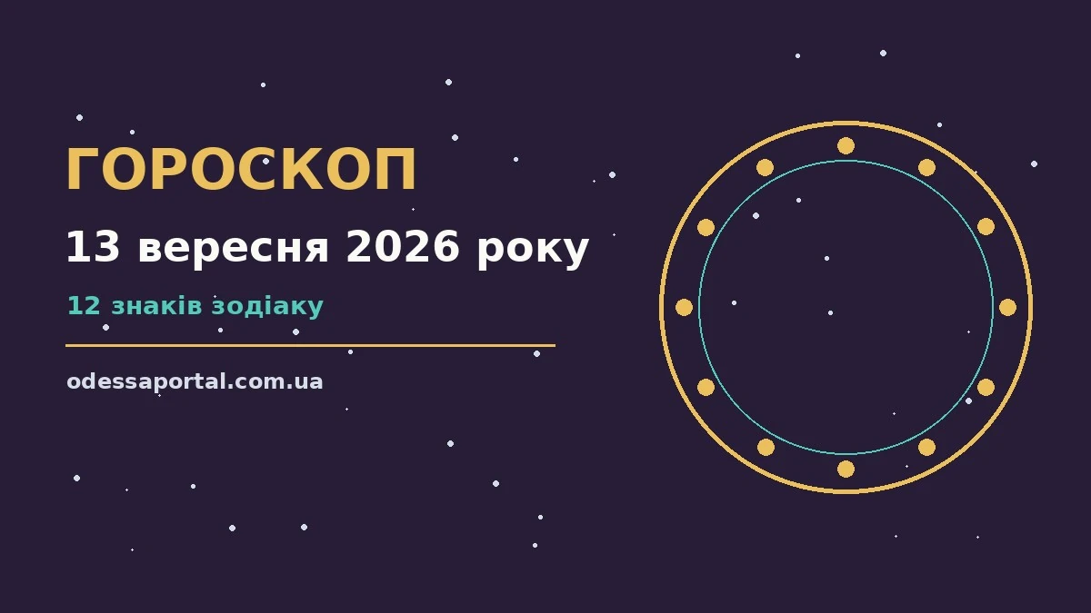 Гороскоп на 13 вересня 2026 року: можливості цього дня для грошей і кохання