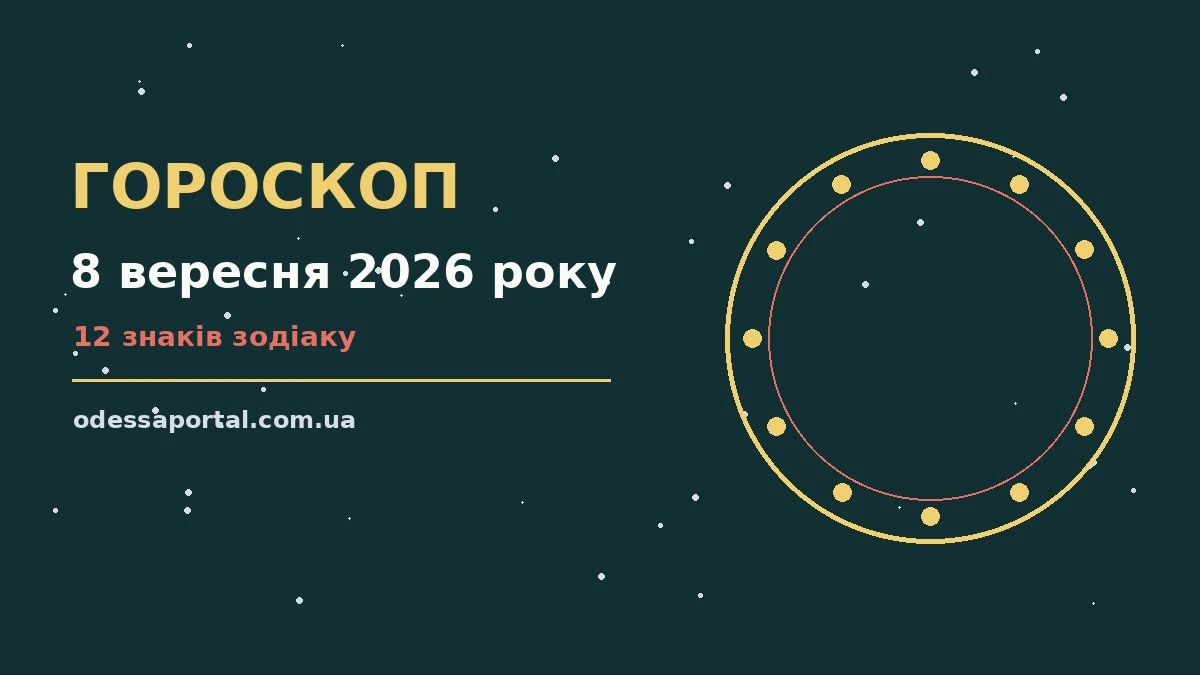 Гороскоп на 8 вересня 2026 року: можливості цього дня для грошей і кохання