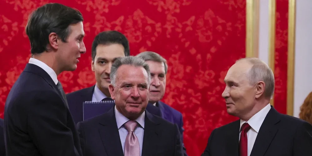Володимир Путін під час вересневої зустрічі з представниками президента США Трампа в Москві (5 вересня 2026 року).