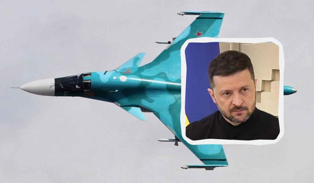 Пошкоджені російські бомбардувальники Су-34М на аеродромі Борисоглєбськ після удару «Нептуном»